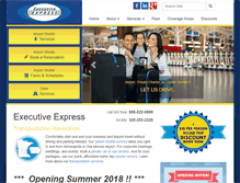 Tablet Screenshot of executiveexpress.biz